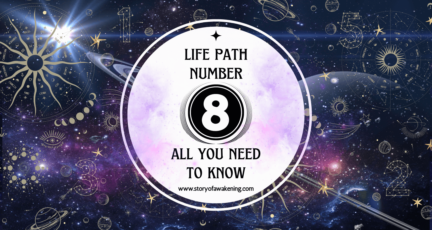 Story of Awakening Lifestyle Community Spirituality Relationships Love Light Meditation Oneness Earth Balance Healing Shop Store Charity Tree Nature Read Write Numerology Life Path Number Eight