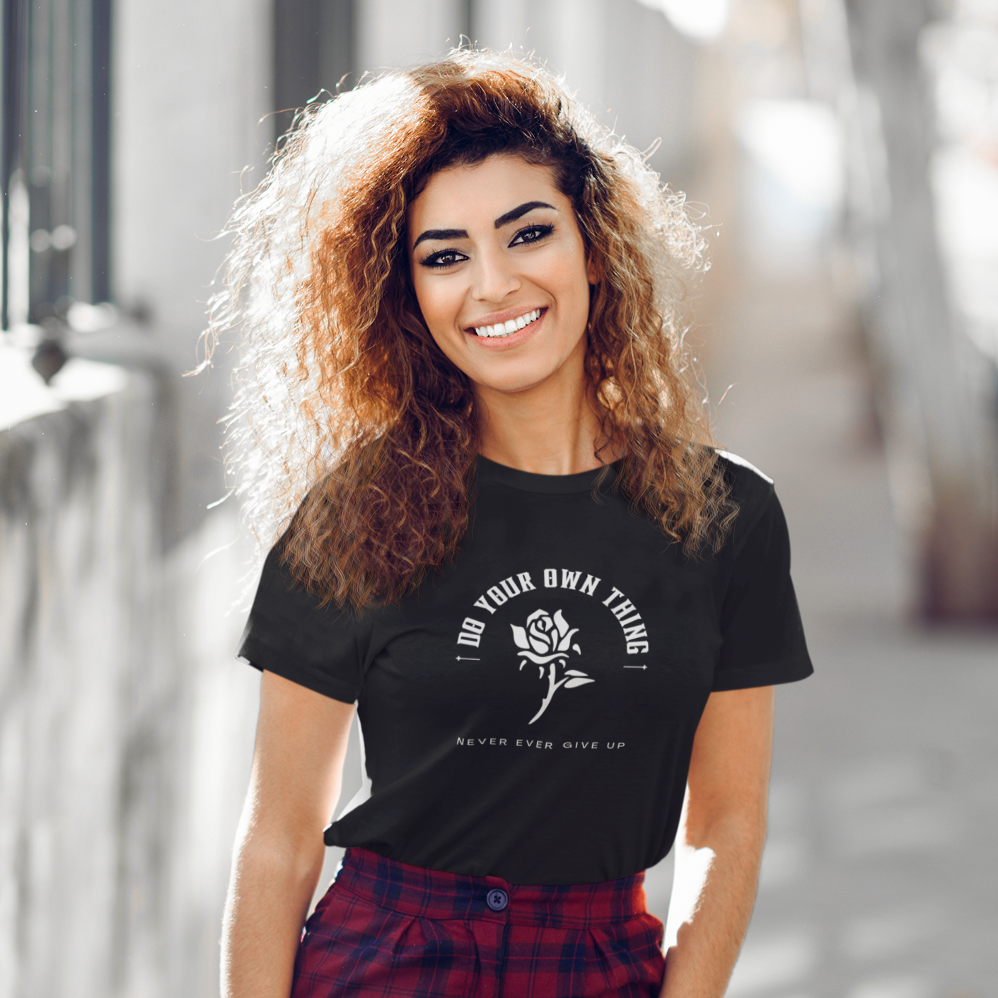 Story of Awakening Lifestyle Community Spirituality Relationships Love Light Meditation Oneness Earth Balance Healing Shop Store Charity Tree Nature Read Write T shirt Tops Tees Clothing Women Horoscope Organic Cotton Do Your Own Thing Never Ever Give Up Quote