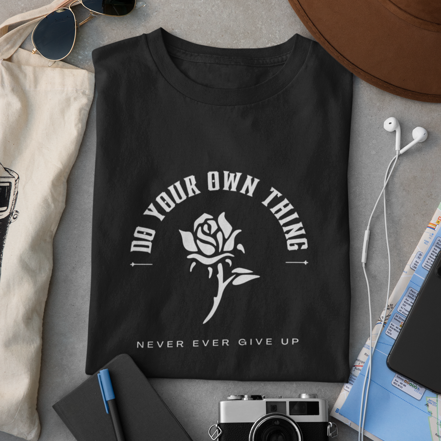 Story of Awakening Lifestyle Community Spirituality Relationships Love Light Meditation Oneness Earth Balance Healing Shop Store Charity Tree Nature Read Write T shirt Tops Tees Clothing Women Horoscope Organic Cotton Do Your Own Thing Never Ever Give Up Quote
