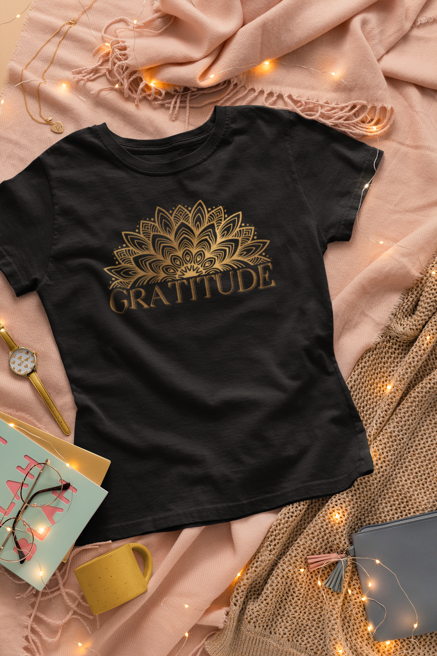 Story of Awakening Lifestyle Community Spirituality Relationships Love Light Meditation Oneness Earth Balance Healing Shop Store Charity Tree Nature Read Write T shirt Tops Tees Clothing Women Horoscope Organic Cotton Gratitude Grateful Mandala Quote