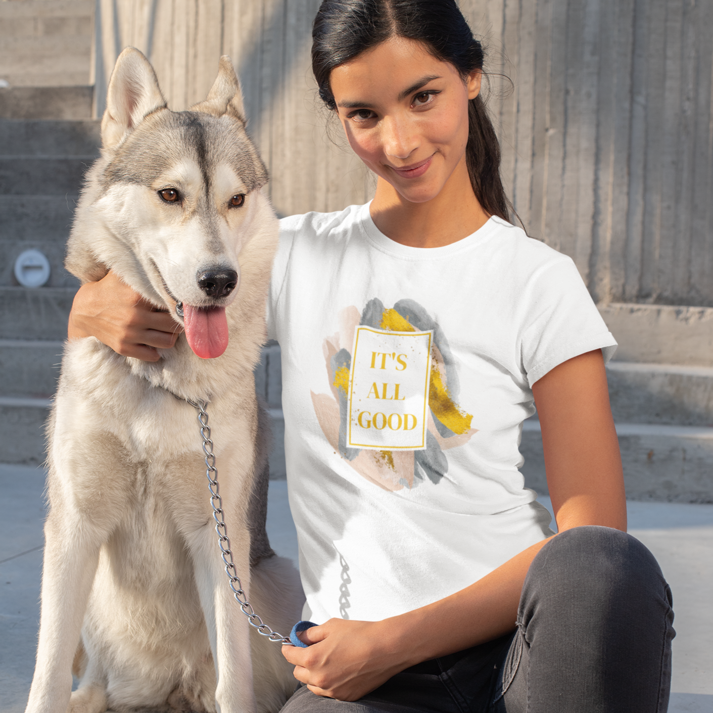 Story of Awakening Lifestyle Community Spirituality Relationships Love Light Meditation Oneness Earth Balance Healing Shop Store Charity Tree Nature Read Write T shirt Tops Tees Clothing Women Horoscope Organic Cotton Its All Good Quote