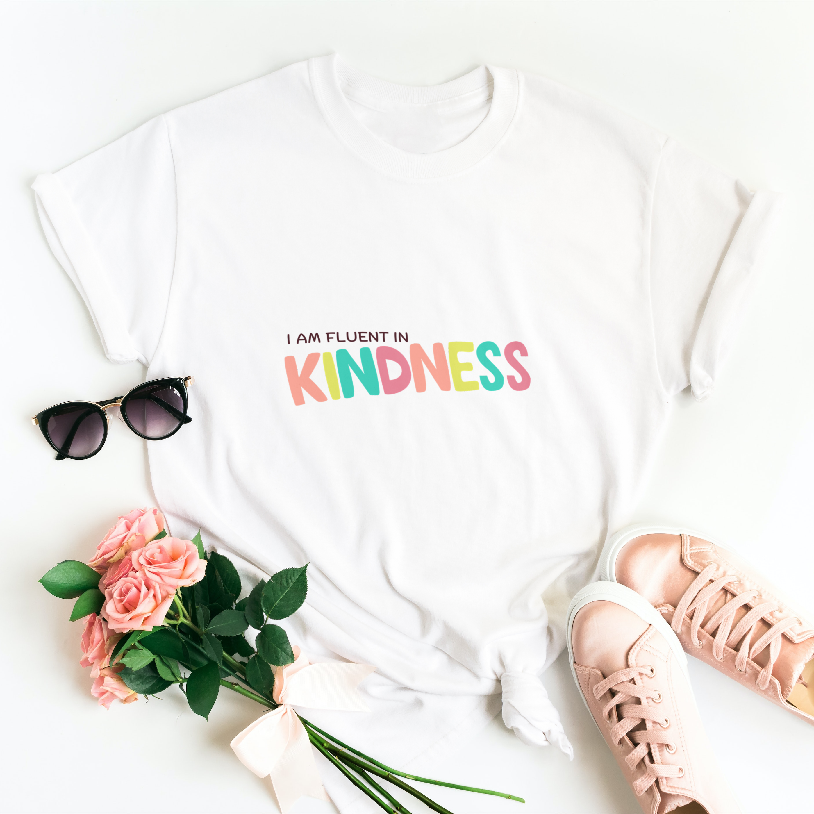 Story of Awakening Lifestyle Community Spirituality Relationships Love Light Meditation Oneness Earth Balance Healing Shop Store Charity Tree Nature Read Write T shirt Tops Tees Clothing Women Horoscope Organic Cotton Fluent In Kindness Quote