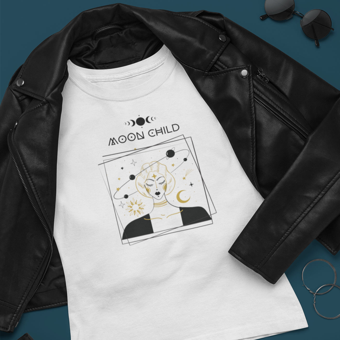 Story of Awakening Lifestyle Community Spirituality Relationships Love Light Meditation Oneness Earth Balance Healing Shop Store Charity Tree Nature Read Write T shirt Tops Tees Clothing Women Horoscope Organic Cotton Stay Wild Moon Child Wicca Witch Quote