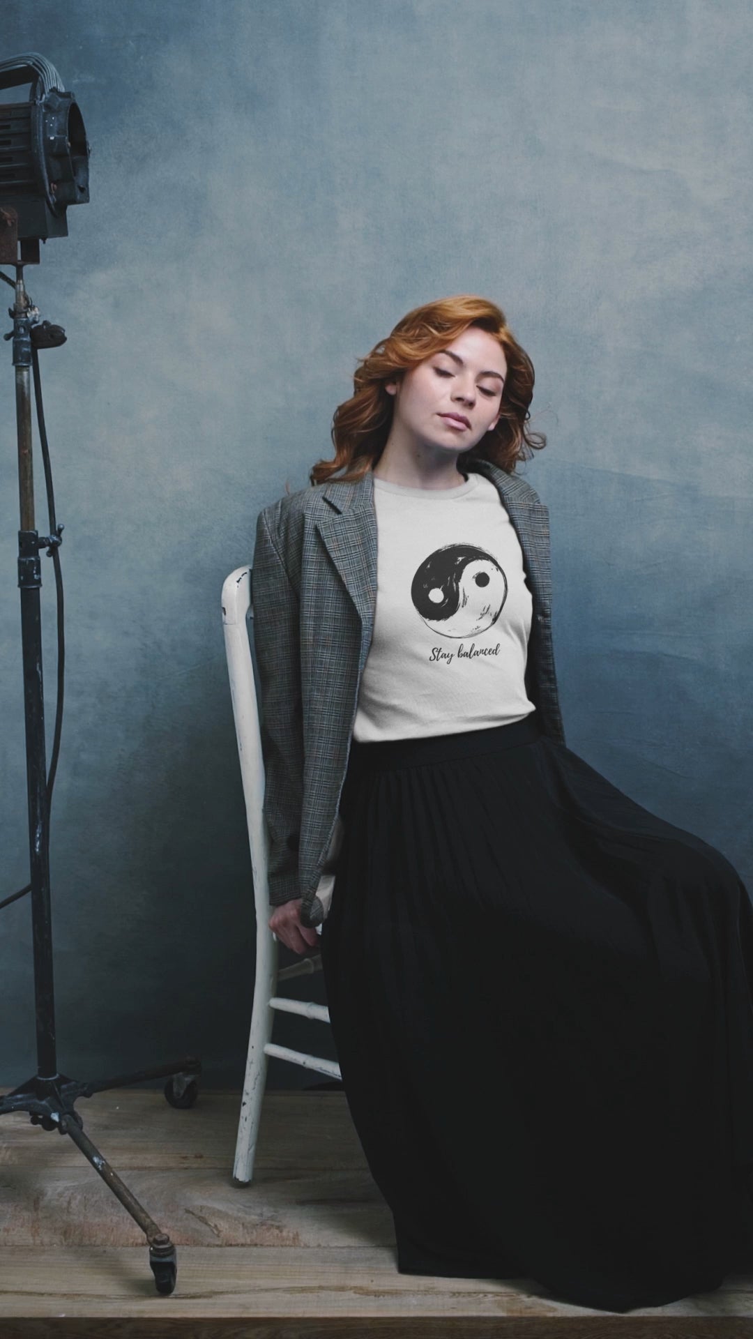 Story of Awakening Lifestyle Community Spirituality Relationships Love Light Meditation Oneness Earth Balance Healing Shop Store Charity Tree Nature Read Write T shirt Tops Tees Clothing Women Horoscope Stay Balanced Quote Yin Yang