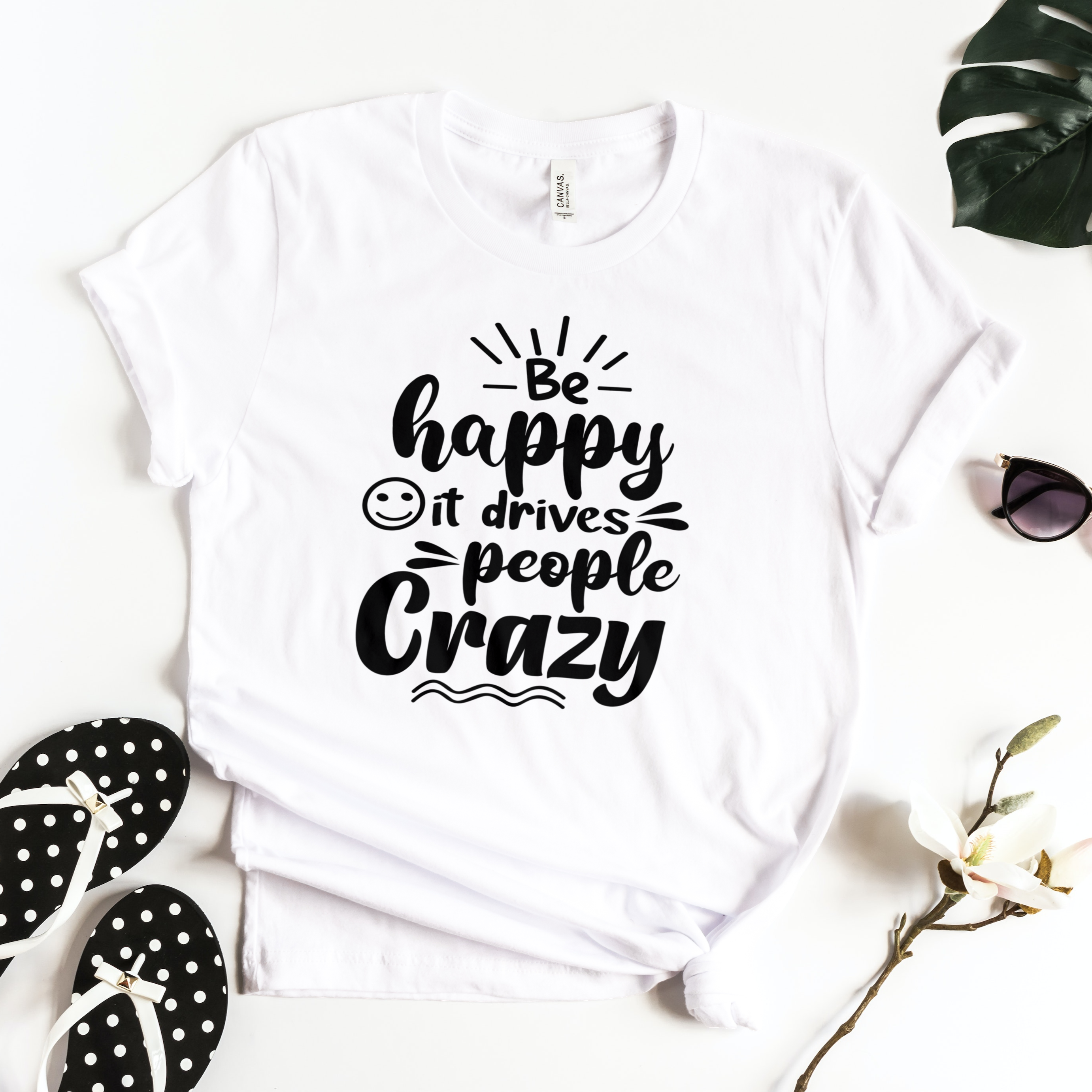Story of Awakening Lifestyle Community Spirituality Relationships Love Light Meditation Oneness Earth Balance Healing Shop Store Charity Tree Nature Read Write T shirt Tops Tees Clothing Women Horoscope Organic Cotton Be Happy It Drives People Crazy Quote