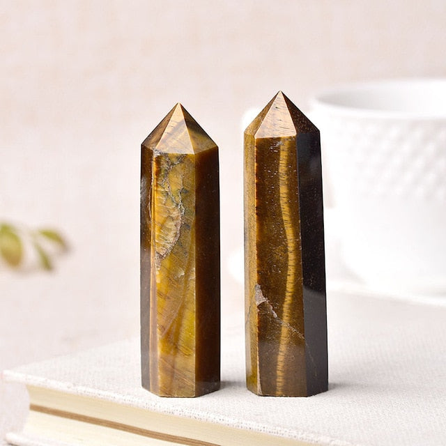 Story of awakening. Lifestyle store and community. Crystals and jewelry. Tiger Eye.