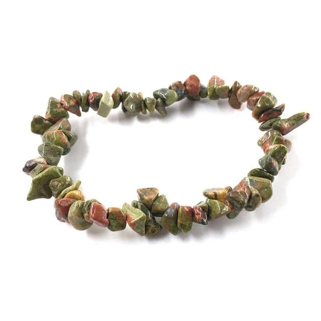 Story of awakening. Lifestyle store and community. Crystals and jewelry. Unakite. Love and Balancing Emotions.