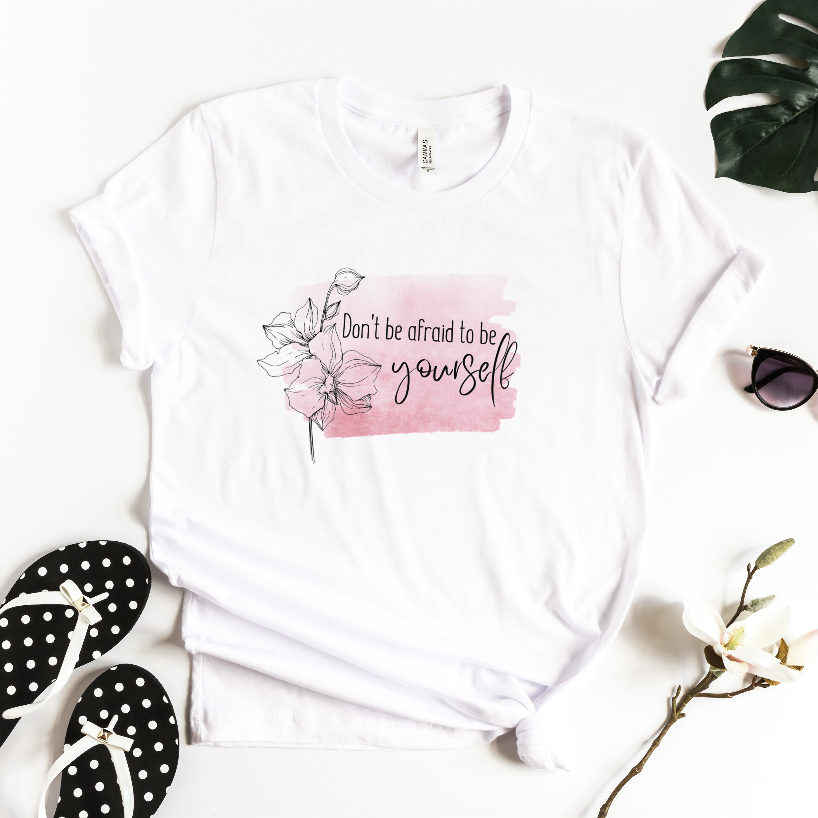 Story of Awakening Lifestyle Community Spirituality Relationships Love Light Meditation Oneness Earth Balance Healing Shop Store Charity Tree Nature Read Write T shirt Tops Tees Clothing Women Horoscope Organic Don´t Be Afraid To Be Yourself Flowers Quote 