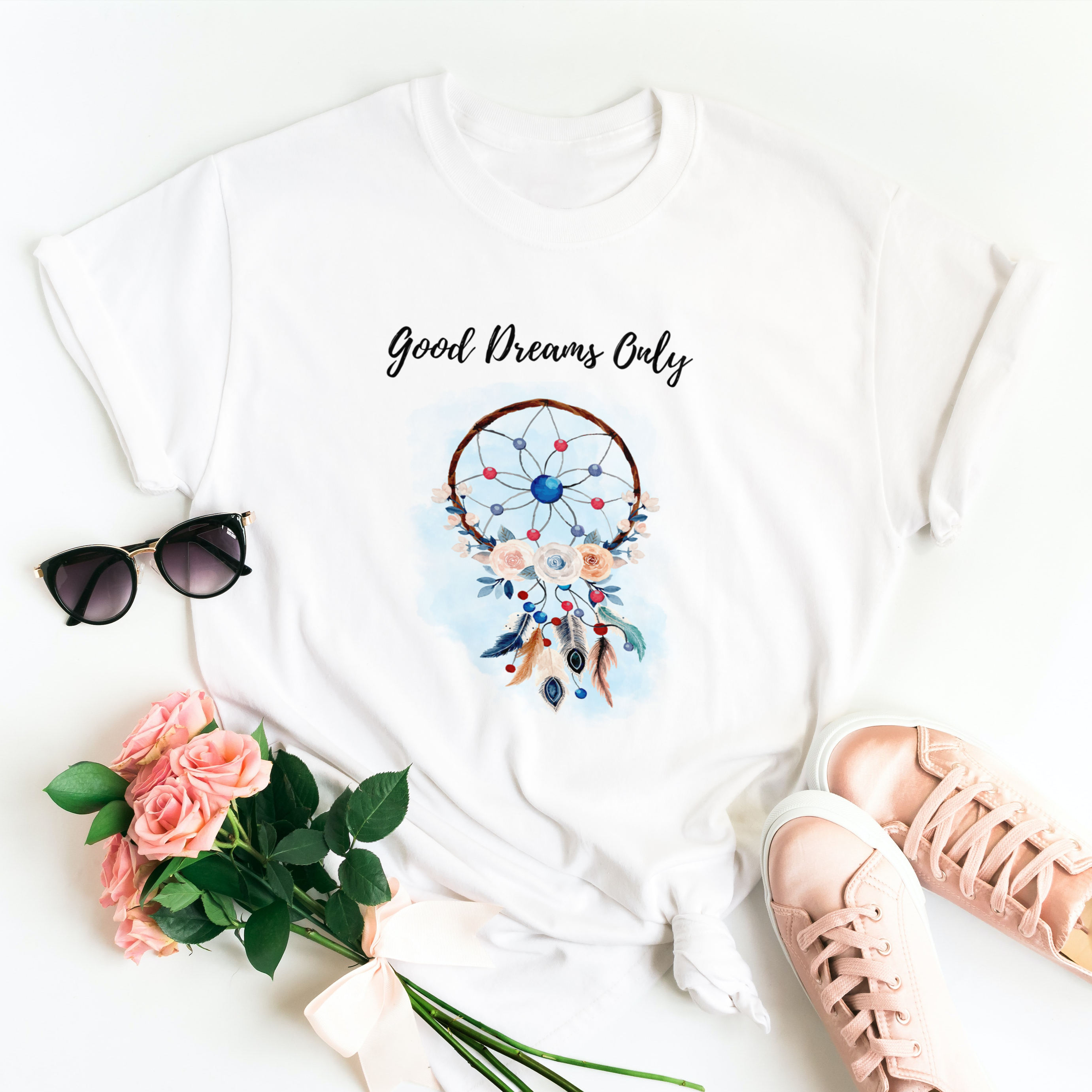 Story of Awakening Lifestyle Community Spirituality Relationships Love Light Meditation Oneness Earth Balance Healing Shop Store Charity Tree Nature Read Write T shirt Tops Tees Clothing Women Horoscope Organic Good Dreams Only Dream Catcher Quote