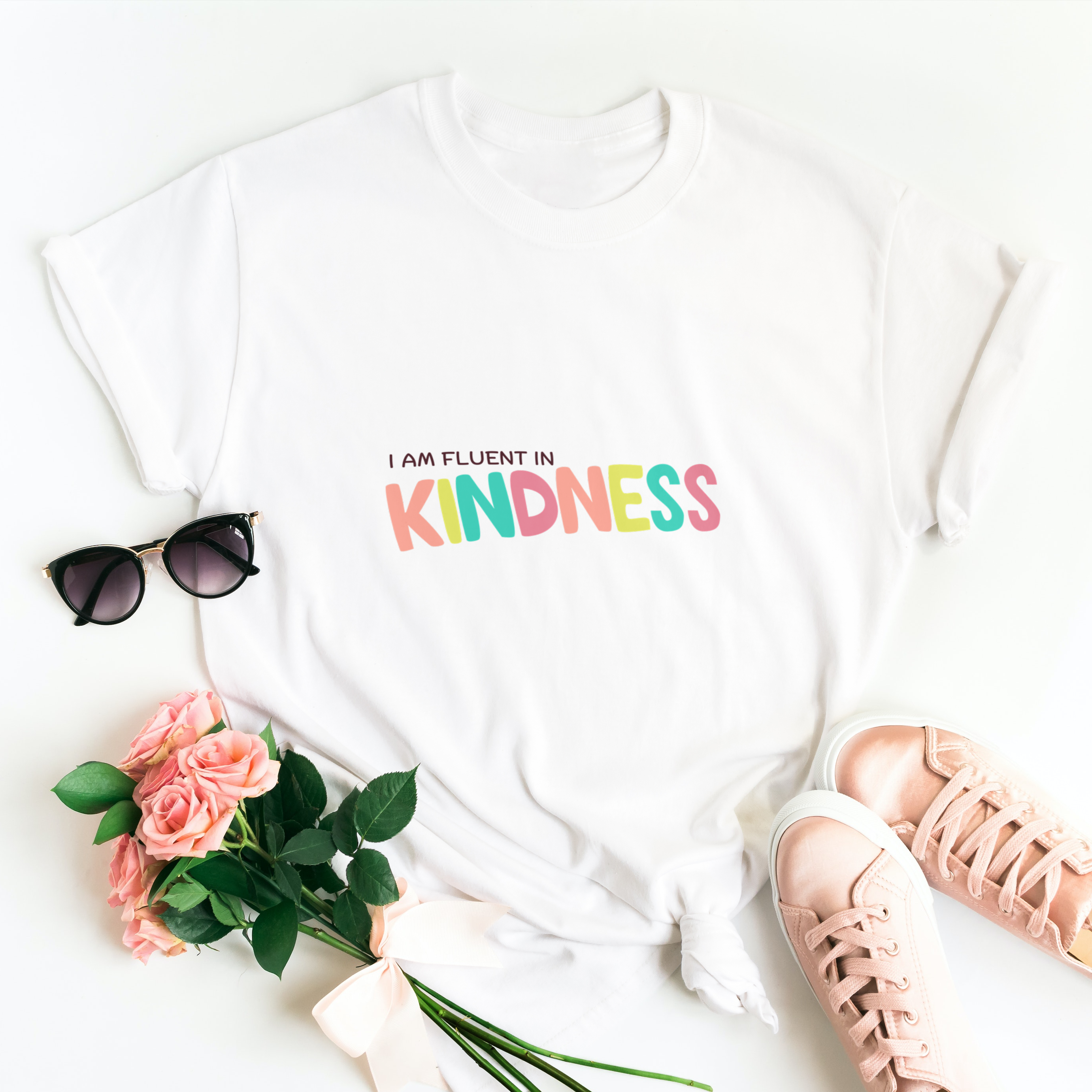 Story of Awakening Lifestyle Community Spirituality Relationships Love Light Meditation Oneness Earth Balance Healing Shop Store Charity Tree Nature Read Write T shirt Tops Tees Clothing Women Horoscope Organic Cotton Fluent In Kindness Quote