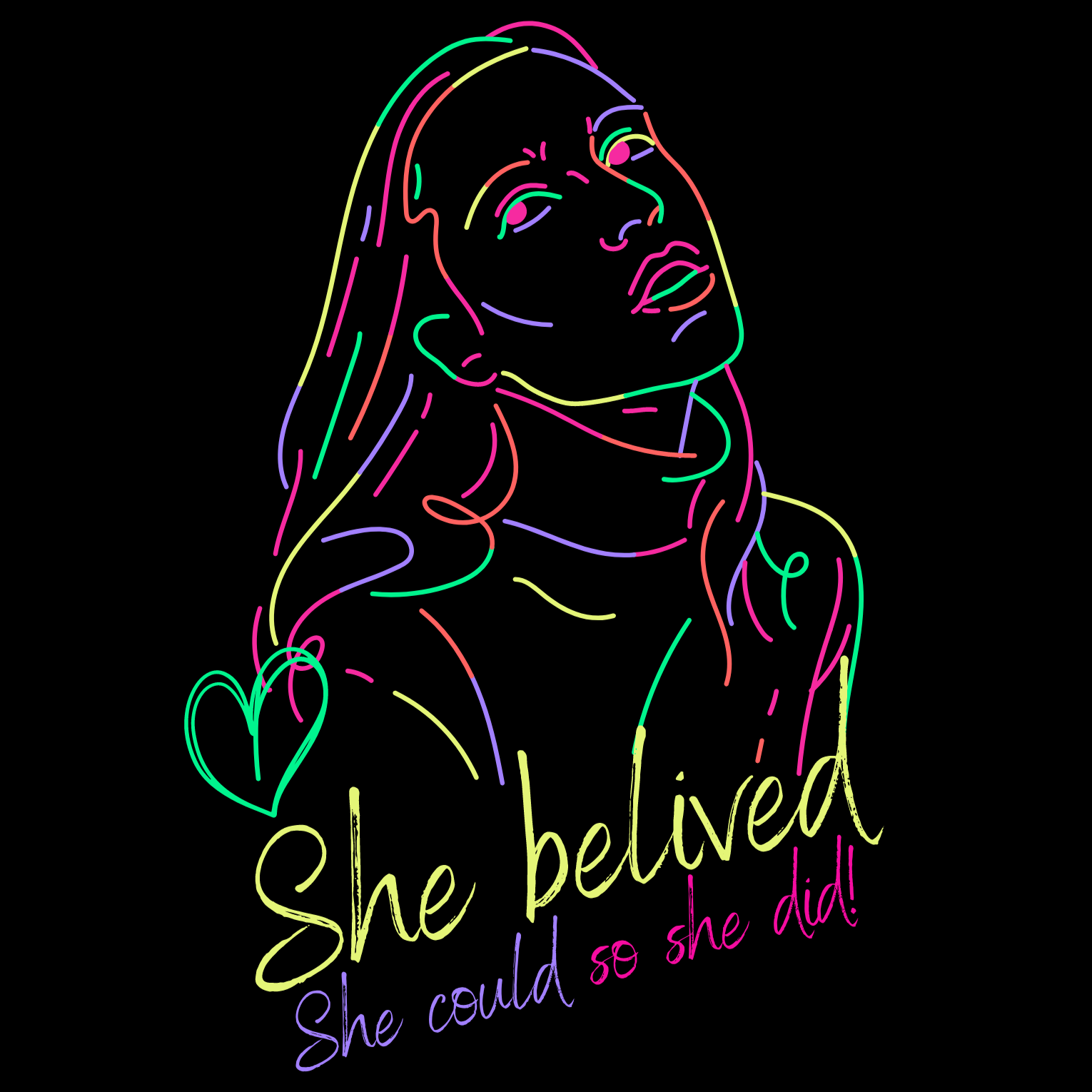 Story of Awakening Lifestyle Community Spirituality Relationships Love Light Meditation Oneness Earth Balance Healing Shop Store Charity Tree Nature Read Write T shirt Tops Tees Clothing Women Horoscope Organic Cotton She Believed She Could So She Did Quote