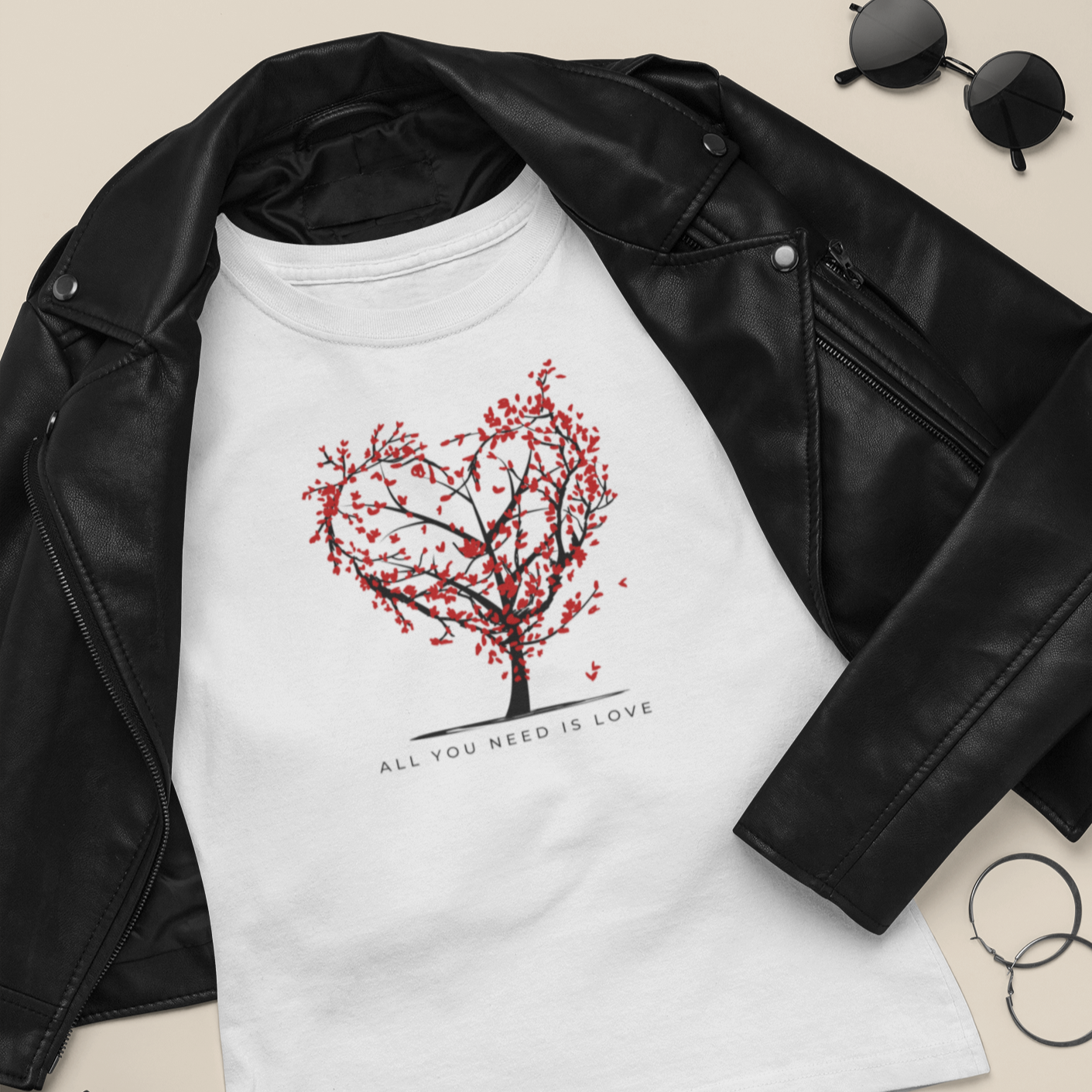 Story of Awakening Lifestyle Community Spirituality Relationships Love Light Meditation Oneness Earth Balance Healing Shop Store Charity Tree Nature Read Write T shirt Tops Tees Clothing Women Horoscope All you need is love quote Valentines Day