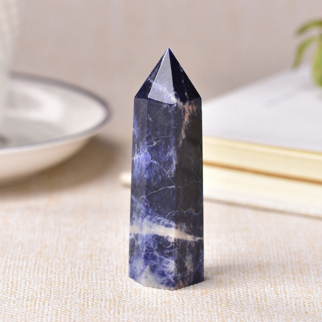 Story of awakening. Lifestyle store and community. Crystals and jewelry. Sodalite.