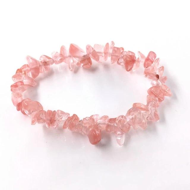 Story of awakening. Lifestyle store and community. Crystals and jewelry. Strawberry quartz. Love and Healing.