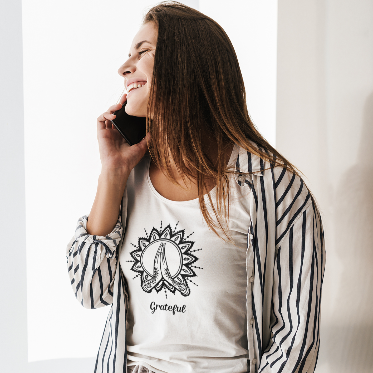 Story of Awakening Lifestyle Community Spirituality Relationships Love Light Meditation Oneness Earth Balance Healing Shop Store Charity Tree Nature Read Write T shirt Tops Tees Clothing Women Horoscope Grateful Quote Mandala Prayer